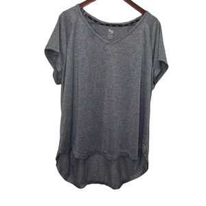 Pennington's Nola Activewear Hi Low Hem Vneck Tshirt